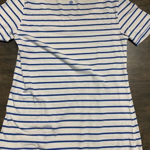 Lululemon striped tee
